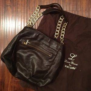 Used - Lauren Conrad Linea Pelle Leather Tote